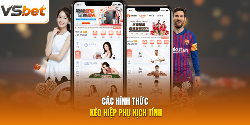 Các hình thức kèo hiệp phụ kịch tính