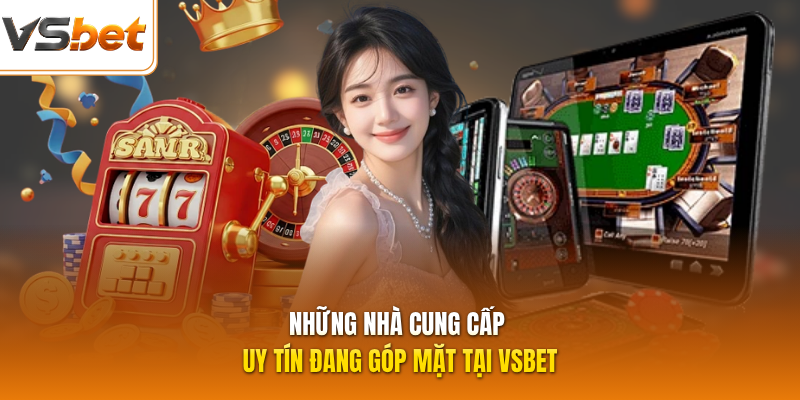 Những nhà cung cấp uy tín đang góp mặt tại VSBET